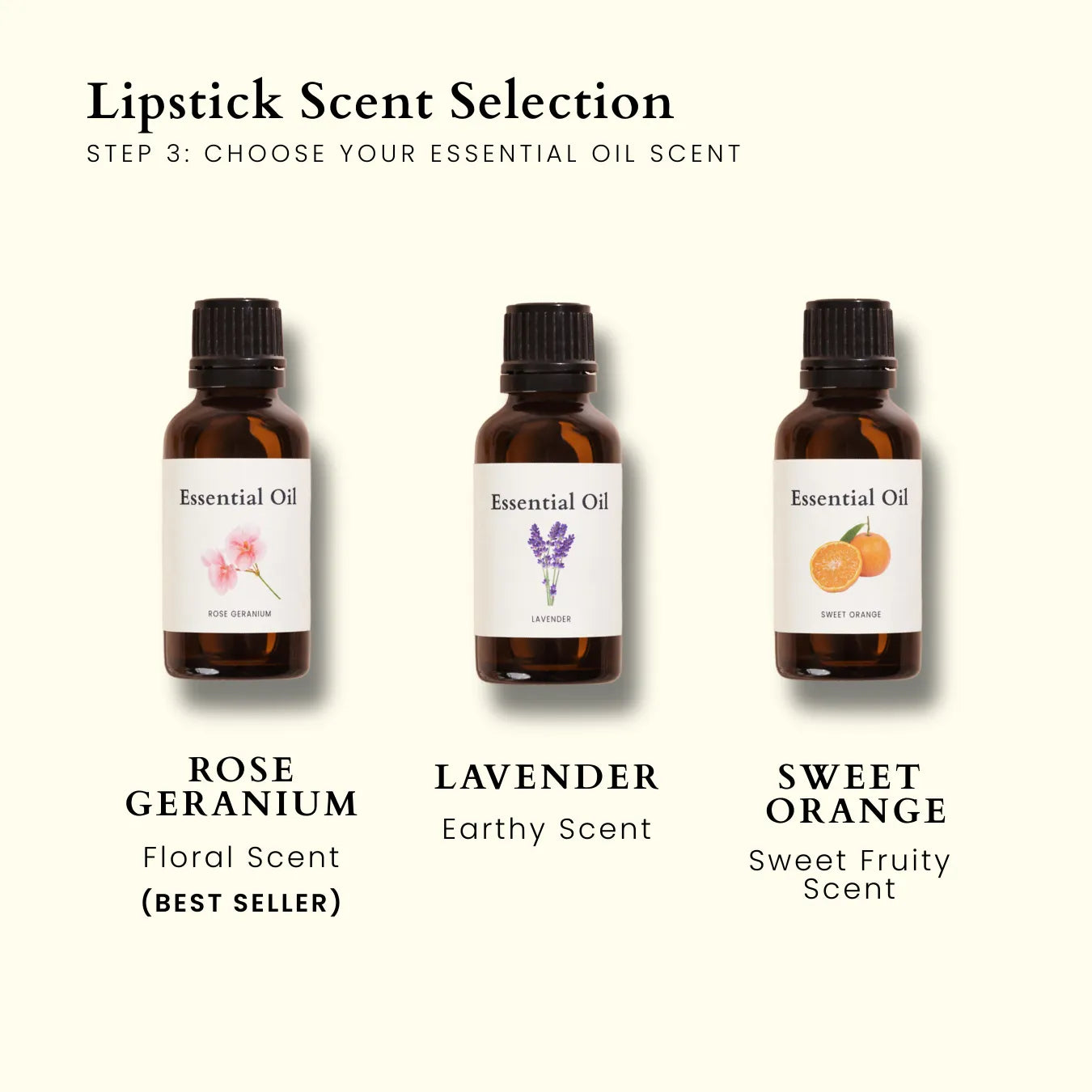 Customised Lipstick - Transparent Series