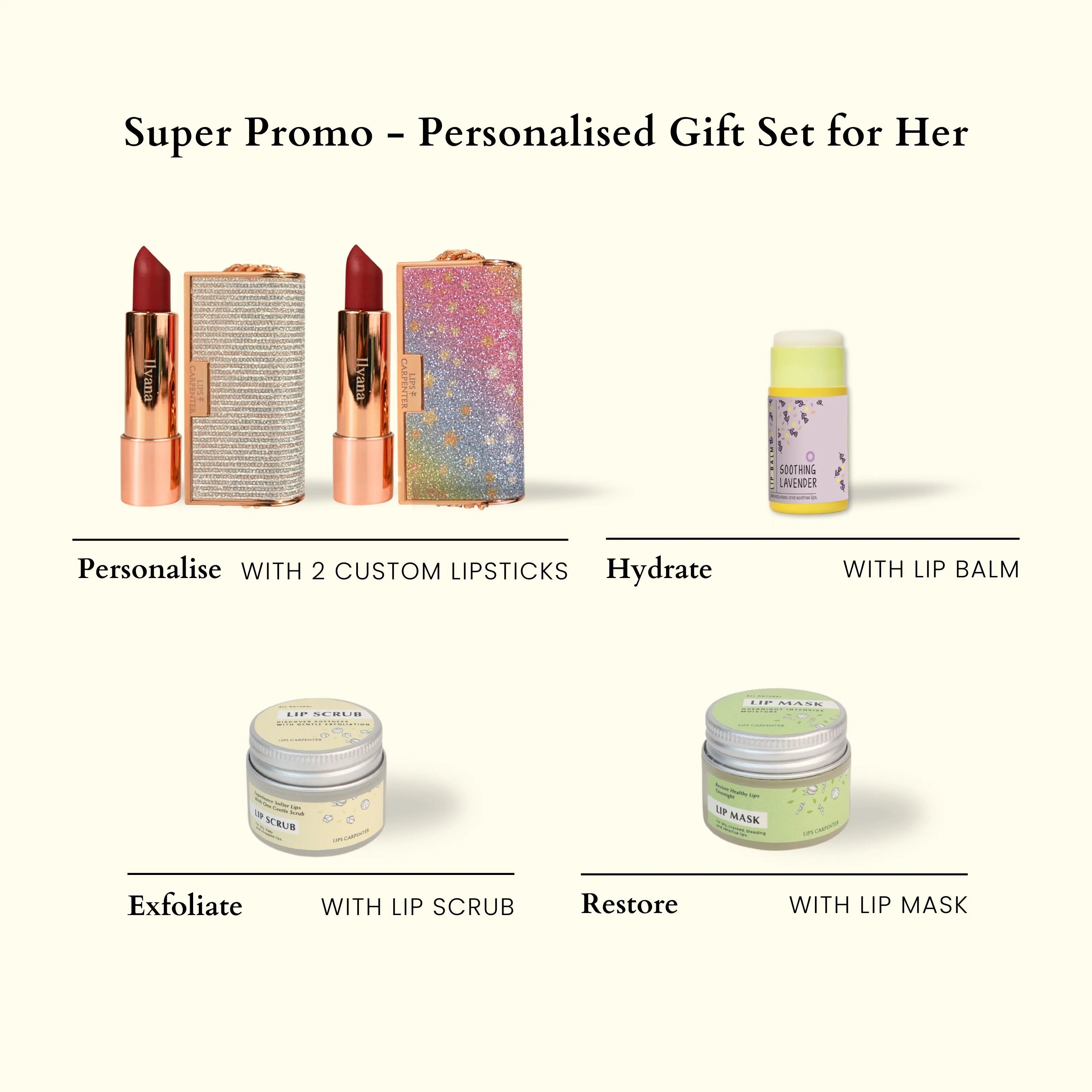 Super Promo - Personalised Gift Set for Her