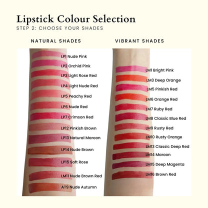 Customised Lipstick - Transparent Series