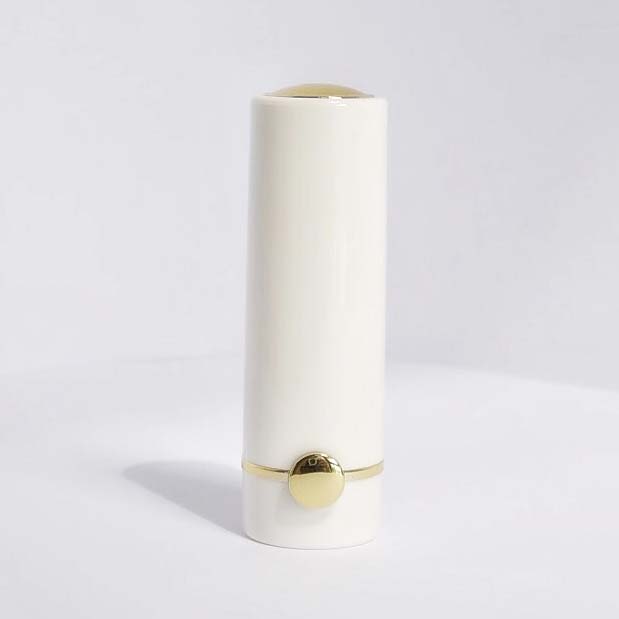 Customised Lipstick - Minimalist White Cylinder Casing