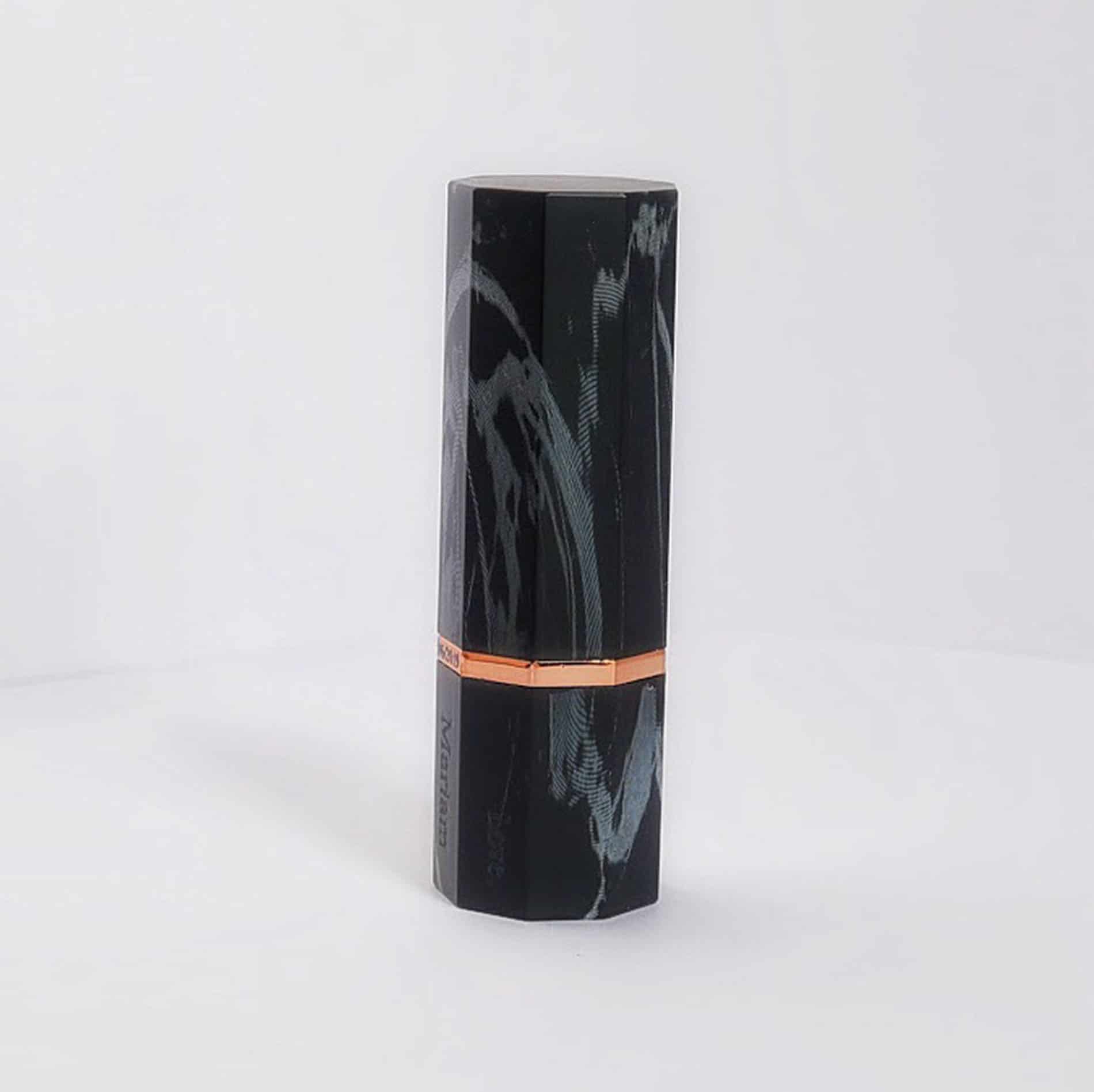 Customised Lipstick - Cool Black Marble