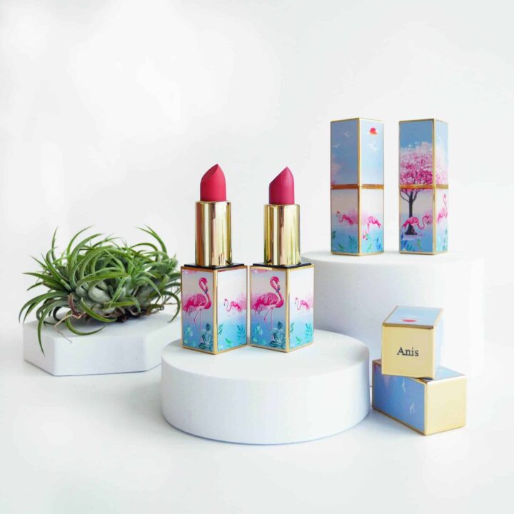 Custom Lipstick Lip Balm- Flamingo | LIPS CARPENTER