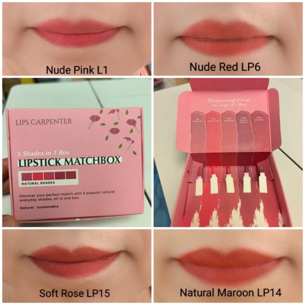 [New] Lipstick Sample Kit - Matchbox photo review